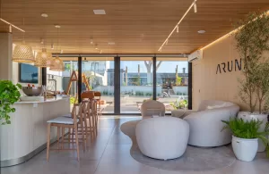 Vasos Organne usados no empreendimento cidade Aruna