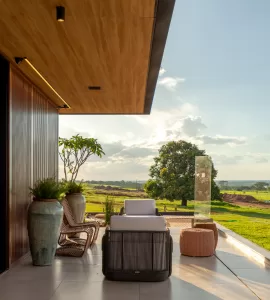 Vasos Organne usados no empreendimento cidade Aruna